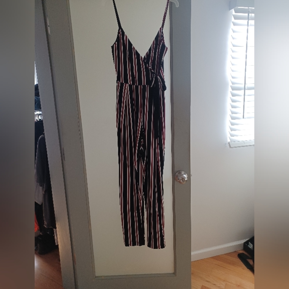 Spaghetti strap jumpsuit